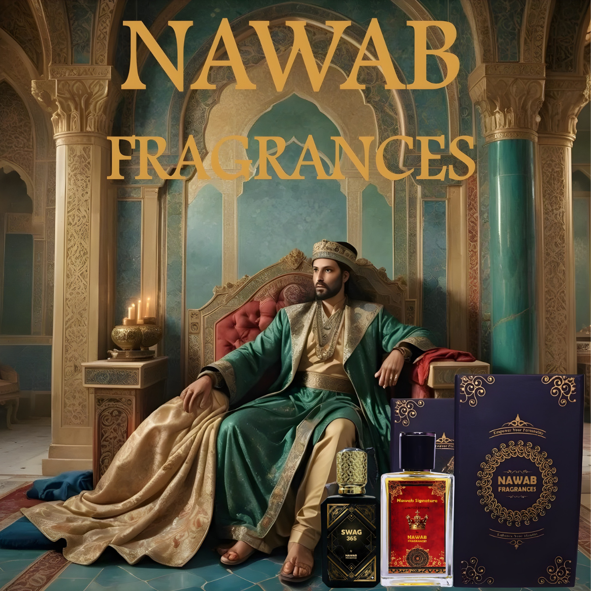 Elegant perfume bottle